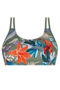 Amoena Prothesen-Bikini-Oberteil Krabi -Unterwäsche Verkäufe 2024 Amoena Bikini Top Krabi 71634 olive multi 03 1280x1280