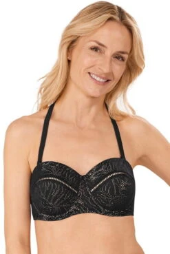 Amoena Prothesen-Bikini-Oberteil Palma -Unterwäsche Verkäufe 2024 Amoena Bikini Top Palma 71644 schwarz 02 1280x1280