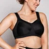 Sport-BH Kate Ohne Bügel -Unterwäsche Verkäufe 2024 Ulla Sport BH Kate 6028 schwarz 1280x1280