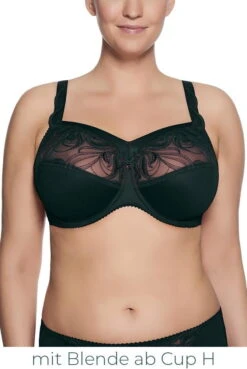 Bügel-BH Carmen -Unterwäsche Verkäufe 2024 Ulla Buegel BH Carmen 2526 mit Blende schwarz 03 1280x1280