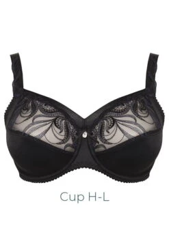 Bügel-BH Carmen -Unterwäsche Verkäufe 2024 Ulla Buegel BH Carmen 2526 mit Blende schwarz 04 1280x1280