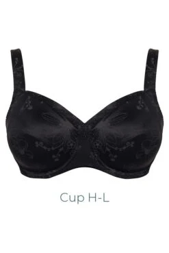 Bügel-BH Viola -Unterwäsche Verkäufe 2024 Ulla Buegel BH Viola mit Blende 3225 schwarz 03 1280x1280